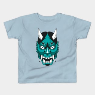 Blue Hannya Kids T-Shirt